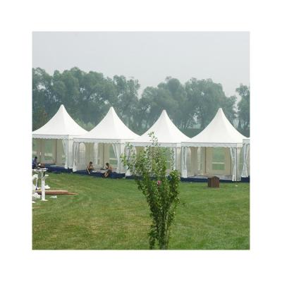 China Waterproof \ Fireproof \ Wind Resistant 10x10 High Quality white Small party pagoda tent Events Wedding Party Tent for sale for sale