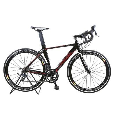 China Free shipping OEM BATTLE ALLOY/STEEL bicycle men 21 speed hybrid women used steel fiber carbon fiber road bike frame for sale