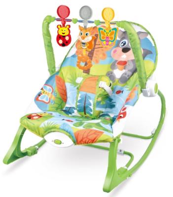 China 2021 New Baby Rocking Chair Infant Swing Vibration Chair Baby Rocker Sleep Bouncer Luxury Safe Comfortable Eco-friendly for sale