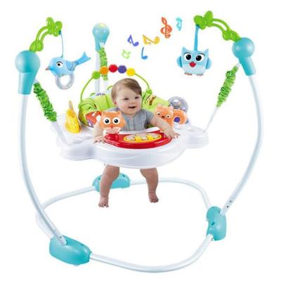 China For 360 degree rotation baby walker chair indoor baby walker sound baby jumperoo baby play musical light for sale