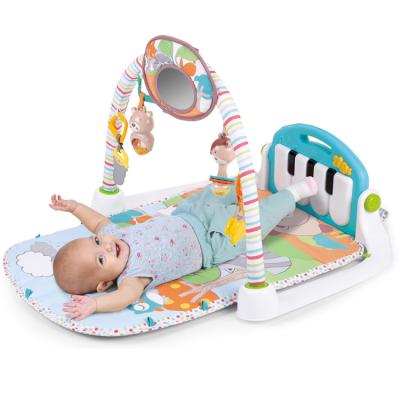 China Toy New Educational Baby Born Gym Baby Piano Multifunctional Mat with Light and Music for sale