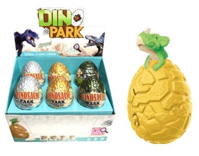 China Amazon New DIY Eco-friendly Intelligence Assembled Toys, Dinosaur World Surprise Guess Demolition Freezing Egg With Light for sale