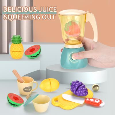 China Wholesale Eco-friendly Juicer Baby Kid Kitchen Set Toy Pretend Play Supermarket Toy For Kid for sale