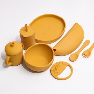 China China Convenient Wholesale Baby Tableware Sets Training Dinnerware Baby Tableware Kids for sale