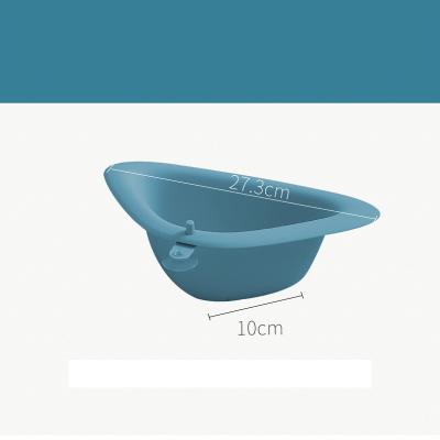 China Hot Selling Viable Triangular Faucet Corner Drain Basket Plastic Kitchen Sink Drain Strainer Basket for sale