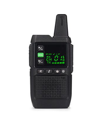 China PMR 446 License Free Two Way Radio Mini CE Design Walkie Talkie 3 NiMH Battery Cells for sale