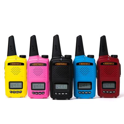 China SALE MINI Walkie Talkie Colorful Redell R-5308 with LCD Display License Free Wireless Intercom for Kids Li-ion Battery 1100 for sale