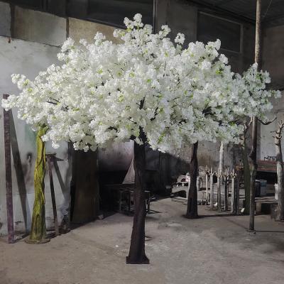 China Indoor Plants Eco-Friendly Trees Flower Artificial Willow Cherry Blossom Tree Large Decoration Wisteria Wedding Centerpiece for sale