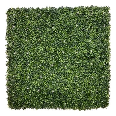 China High Quality Anti-UV Eco-friendly Artificial Boxwood Hedge Panels Green Plant Vertical Green Grass Plant Wall For Indoor Outdoor Decoration for sale