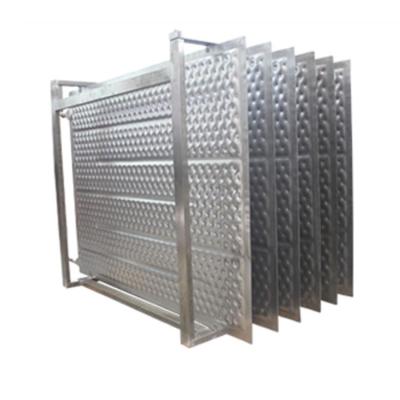 China Customize Water Chiller System Poultry Fridge Falling Bed Chiller For Industrial for sale