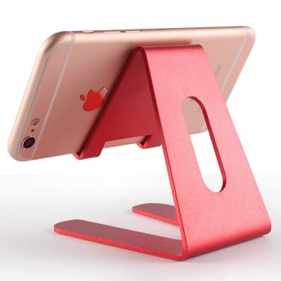 China High Quality PORTABLE Mini Portable Tablet Desk Mount Stand Holder Aluminum Alloy Mobile Phone Holder 4-8 Inch Tablet for sale