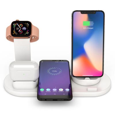 China Mobile Radio+Watch+Phone+Earphone Charging Dock Desktop Charger Wireless Charger Station For Samsung Galaxy S2 Galaxy S4 Siv Powermat Wireless Charger For for sale