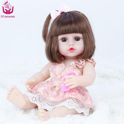 China Active China Manufactures Girl Toys 38cm Toddler Silicone Vinyl Body Reborn Baby - Doll for sale