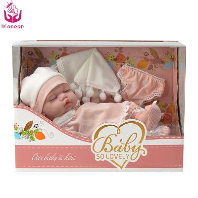 China Reborn Baby - 10 Inch Real Life Mini Silicone Baby Doll Toddler Doll Wholesale for sale