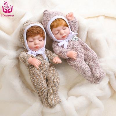 China Cute Fashion Toy Baby Toys Girls Full Body Silicone Battery Operated Boy Dolls Toddler Play House 30cm 12 Inch Mini Reborn Doll for sale