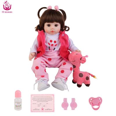 China Wholesale Soft 48Cm Bebe Realistic Lifelike Girl Silicon Toy UCanaan 19 Inch Reborn Baby - Doll for sale