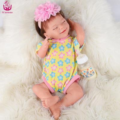 China Cheap Soft Toy UCanaan Smile Silicone Reborn Baby Reborn Baby - Doll Kits For Girl Gift for sale