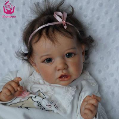 China UCanaan 50CM active American baby doll baby 20 inch full body silicone reborn toddler dolls for sale