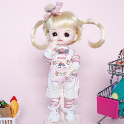 China Wholesale 18 Joints UCanaan Body 22.5CM 1/8 Girls Toys BJD Doll Fashion With Full Fitments for sale