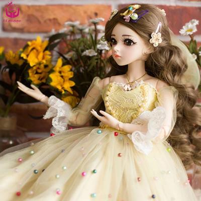 China Custom 18 Joints Body UCanaan Body Ball 60cm Jointed Bjd Doll for sale