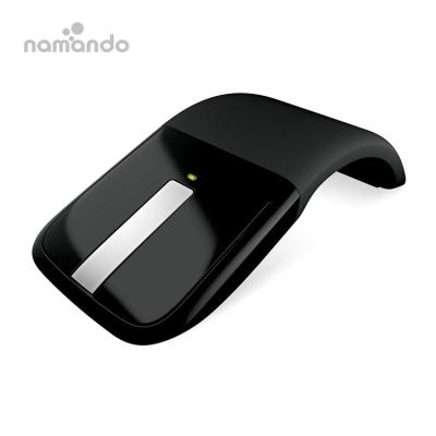 China 3D Arc Portable Foldable Wireless Touch Mouse Ultrathin Optical 2.4GHz Mouse For PC Laptop Home Office Use for sale