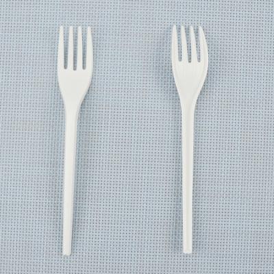 China Medium-Weight Stocked Disposable Cutlery, Fork Knife Spoon, White, 1000PCS/Carton for sale