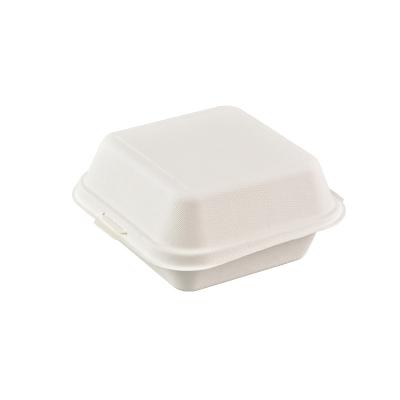 China Disposable Sugar Cane Food Container To Go Box Fast Food Supply for sale