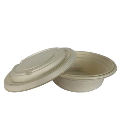 China Disposable Biodegradble Paper Rolls Disposable Bagasse Sugarcane Bowls For Hot And Cold Food for sale