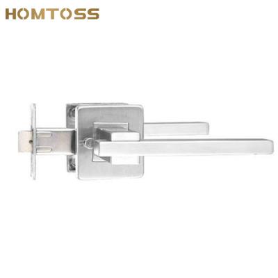 China Modern Stainless Steel Bathroom Bk Operate LLS06 Lockset Lever Door Handle for sale