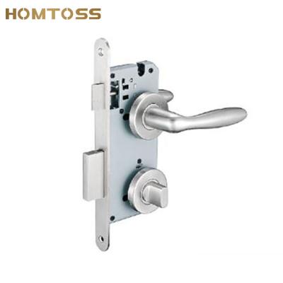 China Modern Stainless Steel With Mortise Lock And HLS01Door Cylinder Handle Lockset for sale