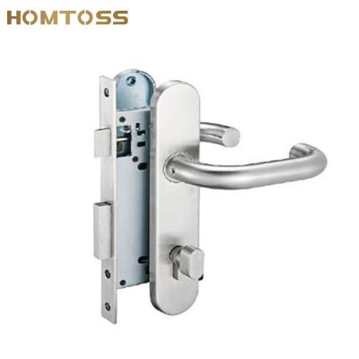 China HLS02 Modern Stainless Steel With Mortise Lockset Lock And Cylinder Door Handle for sale