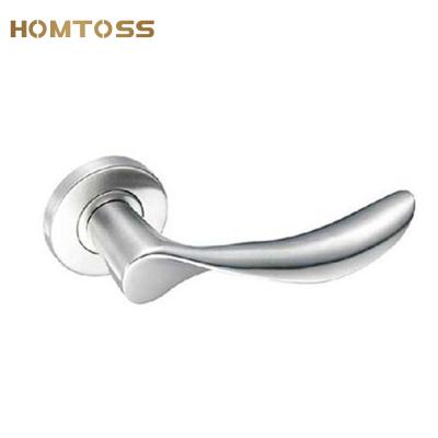 China Modern Heavy Solid Door Lock SSLH17 Stainless Steel Lever Door Handle for sale