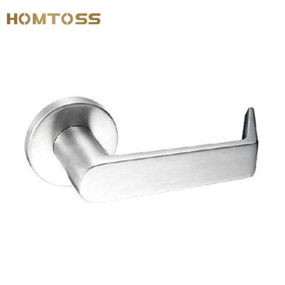 China Modern heavy solid door lock SSLH26 stainless steel lever door handle for sale