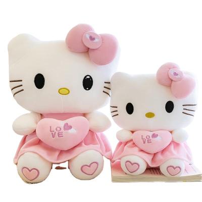 China Hello Super Cute Kitty Plushie Plush Toy Wholesale Plush Dolls Kt Cat Doll Cat Cute Stuffed Cozy Animal Plush Toys for sale