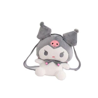 China New Anime Kawaii Sanrio Cinnamoroll Kuromi Plush Cartoon My Melody Plush Backpack Doll Plushie Stuffed Schoolbag for Y2k Lolita Girl for sale