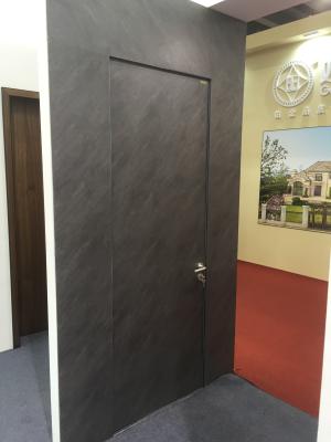 China Italy Style 45mm Aluminum HPL Frameless Door for American Villa Market for sale