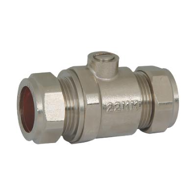 China Popular general UK market without handle mini isolation valve for sale