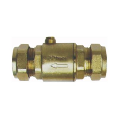 China ANTAN General CxC Customized Brass Check Valve With Drain Ball Check Valve for sale