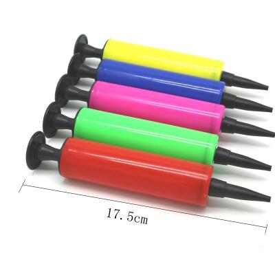 China Wholesale Eco-friendly Cheap Colored Mini Manual Air Helium Balloon Pump For Latex BalloonsHot Sale Products for sale