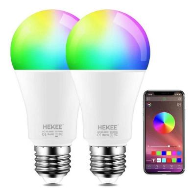 China Smart Bulb 2.4G (Not 5G), WiFi LED RGBCW Color Changing 2700K-6500K Bulbs with White Lights Work with Alexa, Echo, Google SmartBulb-002 for sale