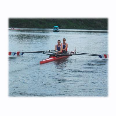 China Cheap Carbon Kevlar Fiberglass FISA Rowing Boat 2X Rowing Boat Standard Packing Oar 2X for sale