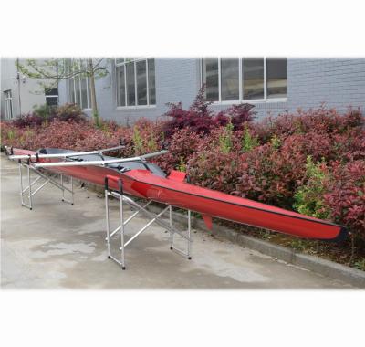 China Carbon China Made 2X World Rowing Carbon Fiberglass Rowing Boat Racing Double Shell Rowing Boat 2X for sale