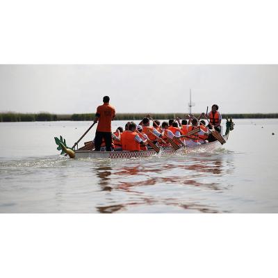 China Fiberglass 22 Person Man 22 Crew 20 Paddler Dragon Boats for sale