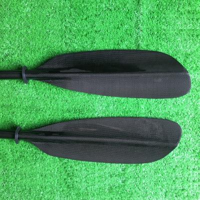 China High Quality Touring Unisex Snap-Button Olive Angle Kayak Paddle Adjustable Carbon Kayak Paddle Length 205cm to 235cm for sale