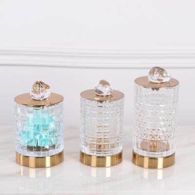 China Minimalist HOME DECORATIVE GLASS BOX GLASS HOME ACCENT for sale