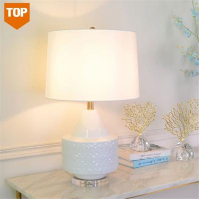 China 2021 contemporary new MODERN HOUSE LIGHTING LIVING ROOM CERAMIC TABLE LAMP for sale