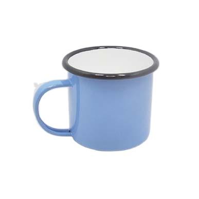 China Wholesale 12oz Coffee Mug Enamel Camping Mug For Camping Customized Logo EM-01 for sale