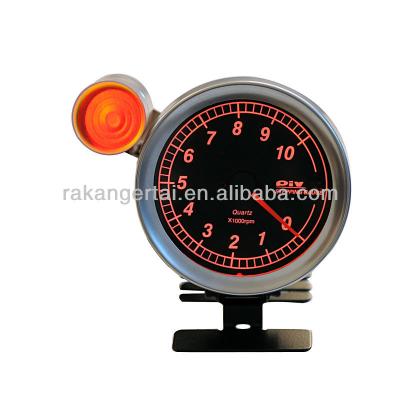 China ket gauge tachometer piv 0t 3.75 inch impregnation illumination stepping red led gauge Pvt8375red for sale