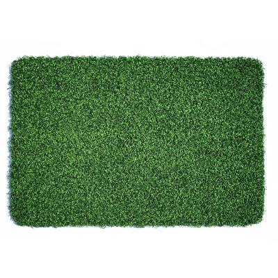 China Golf Avanturf Golf Putting Green Good Quality High Density Turf Curved Eco Friendly Mini Golf Putting Green Turf Two Tone Green for sale