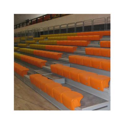 China Durable Avant Sports Stadium Retractable Installation Grandstand Flexible Seating Grandstand for sale